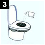 簡易トイレ使用方法イラスト03